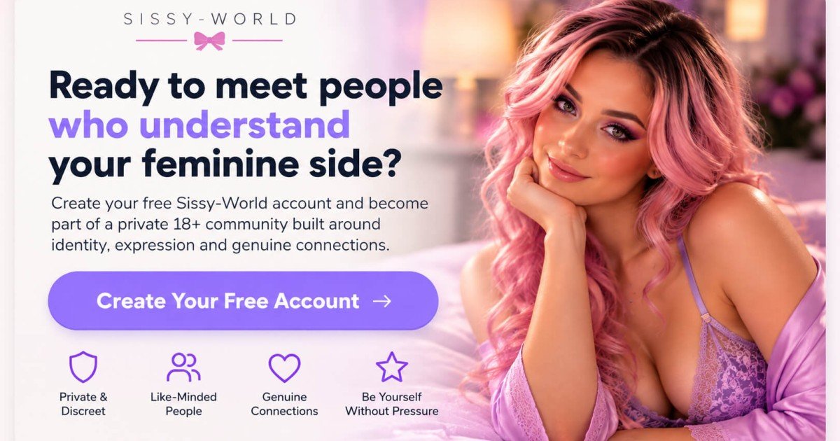 Feminine adult creating a personal transformation with clothing, makeup and styling